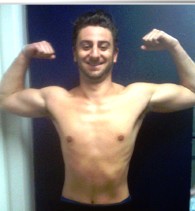 Testimonial Picture of Ross H. – Gained 20 lbs. of Muscle (1)